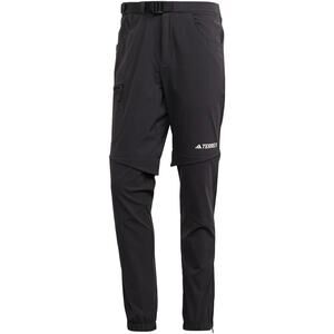 NWT adidas Terrex Utilitas Men's Hiking Zip-Off Pants Black Outdoor XLT